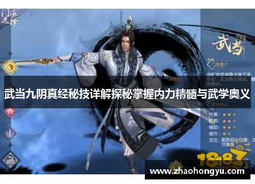 武当九阴真经秘技详解探秘掌握内力精髓与武学奥义